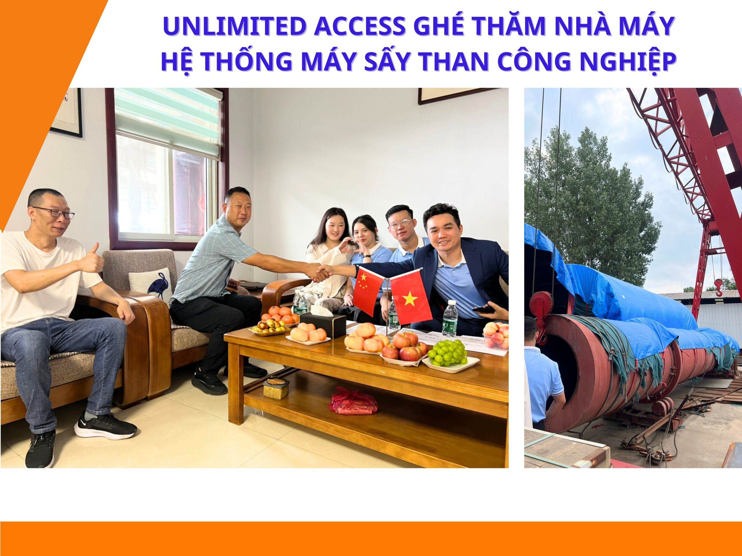 Hệ thống máy sấy than công nghiệp avt