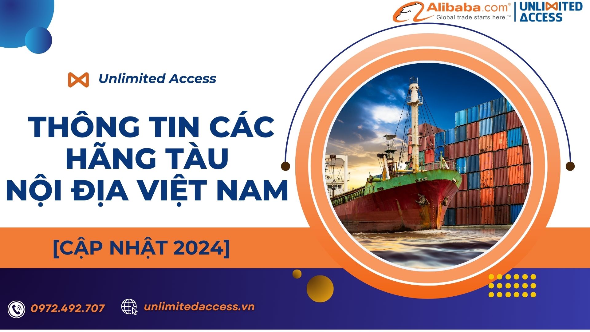 THÔNG TIN CÁC HÃNG TÀU NỘI ĐỊA VIỆT NAM [CẬP NHẬT 2024]