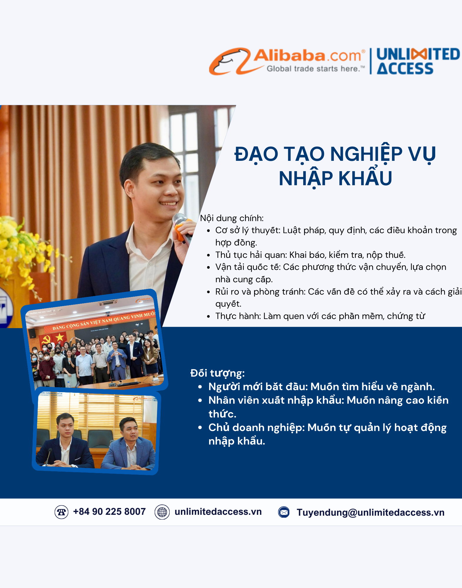 ĐÀO TẠO NGHIỆP VỤ NHẬP KHẨU