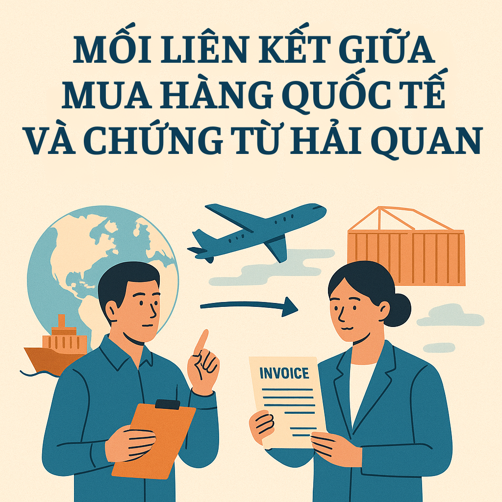 MỐI LIÊN KẾT GIỮA MUA HÀNG QUỐC TẾ VÀ CHỨNG TỪ HẢI QUAN