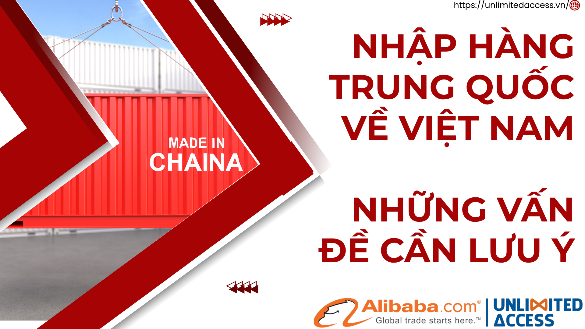 Nhập khẩu hàng hóa từ Trung Quốc