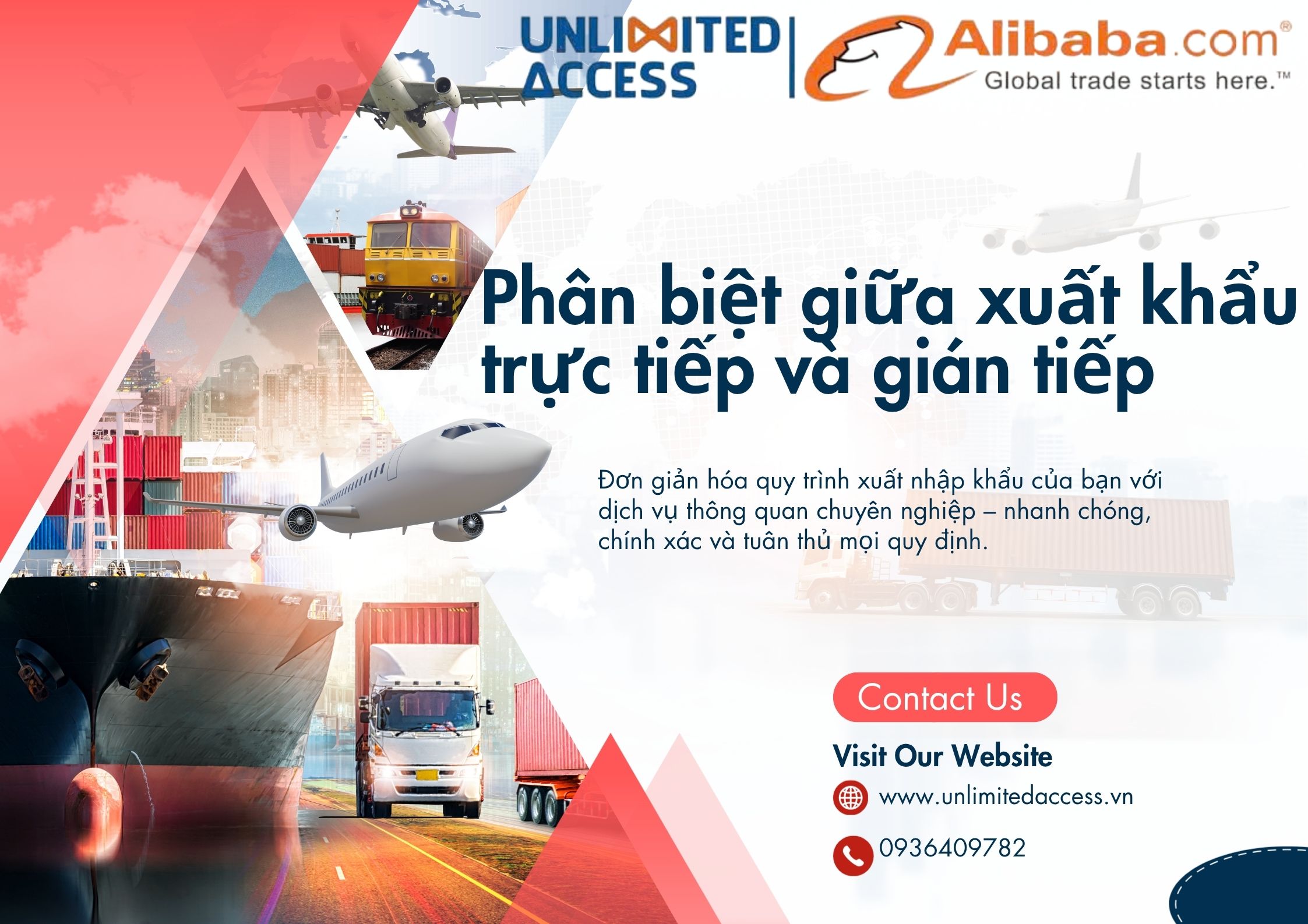 Phân biệt giữa xuất khẩu trực tiếp và gián tiếp