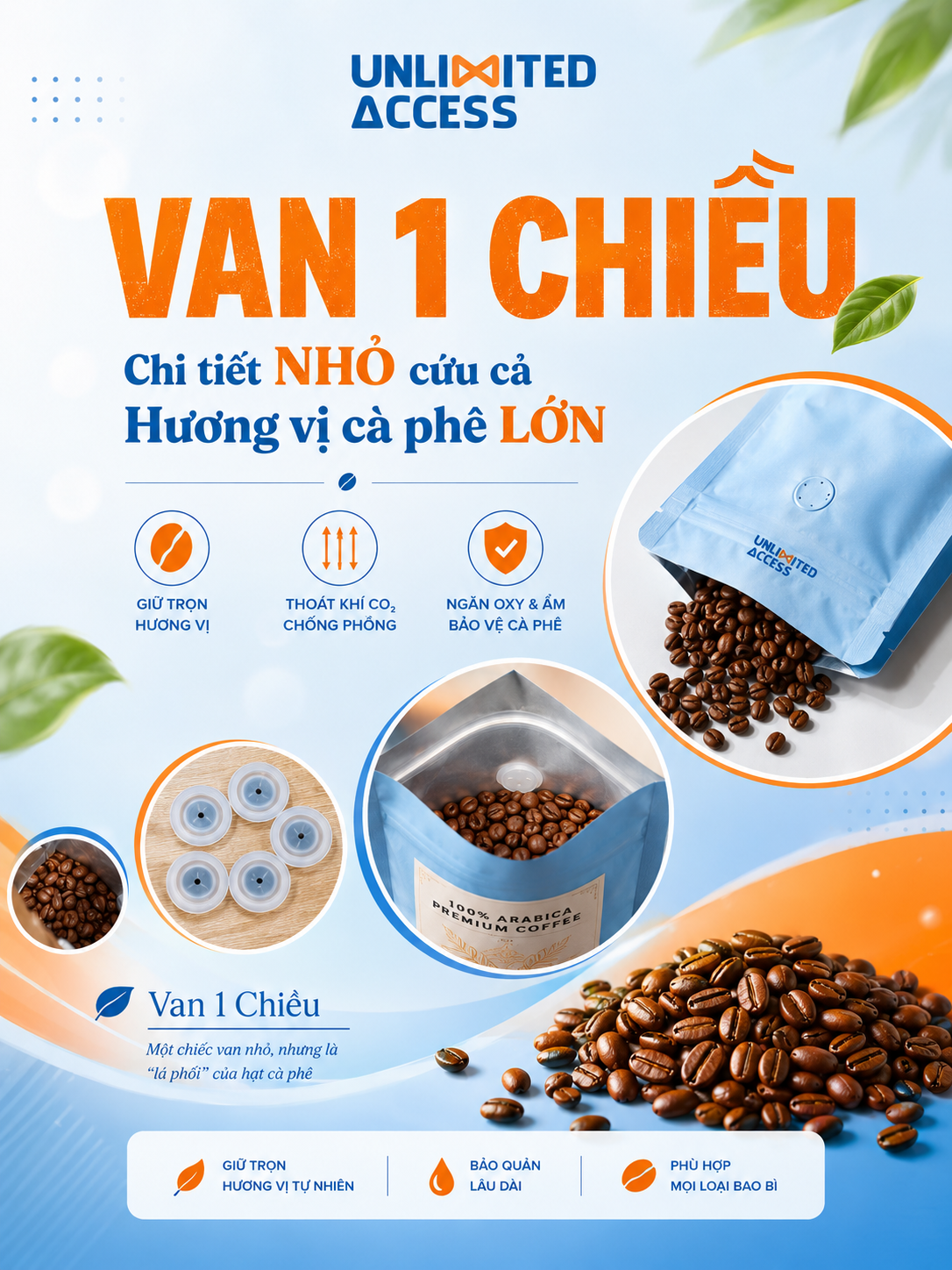 VAN CÀ PHÊ 1 CHIỀU