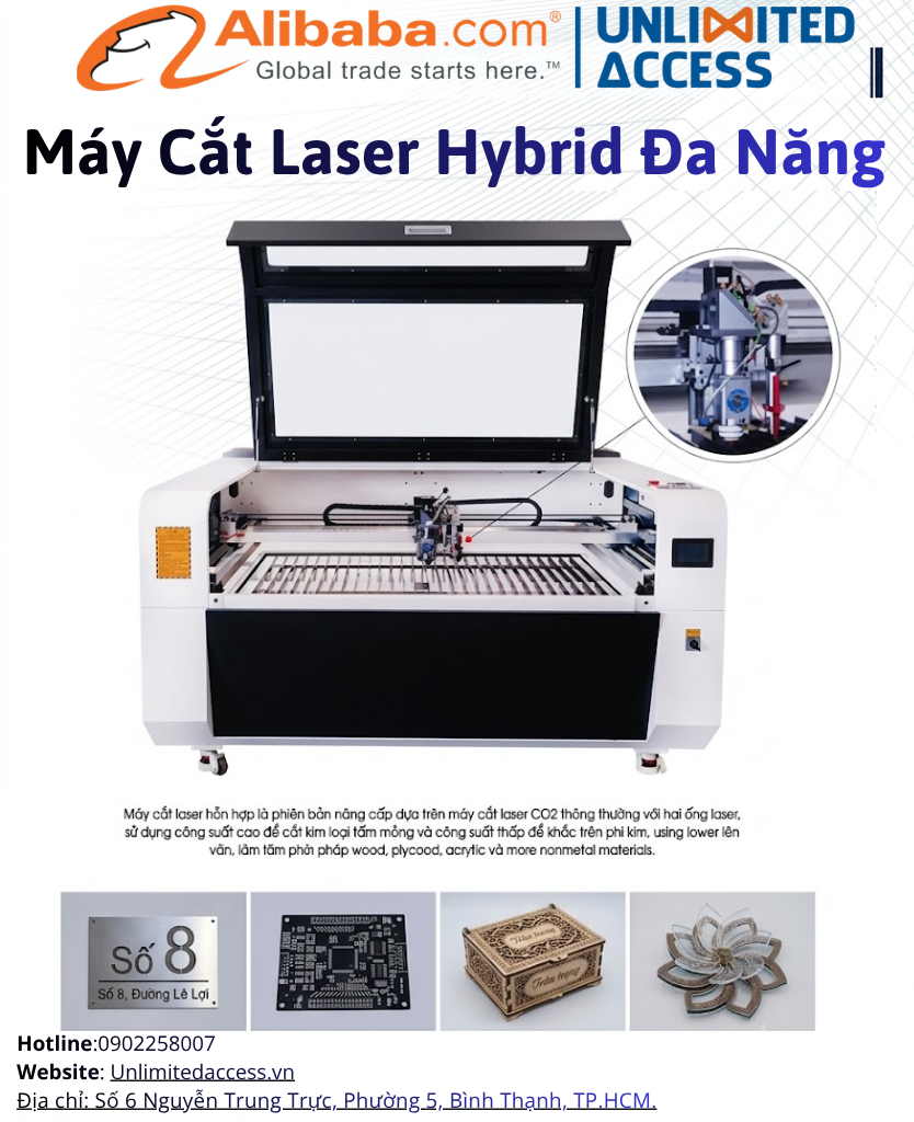 máy cắt laser đa năng