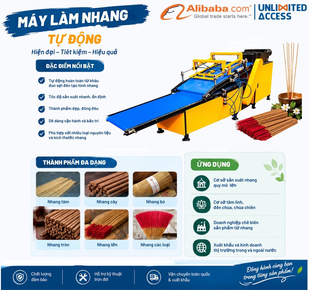 MÁY LÀM NHANG TỰ ĐỘNG ĐA NĂNG MODEL 60-200