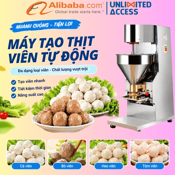MÁY TẠO HÌNH THỊT VIÊN TỰ ĐỘNG - GIÁ TỐT 2026